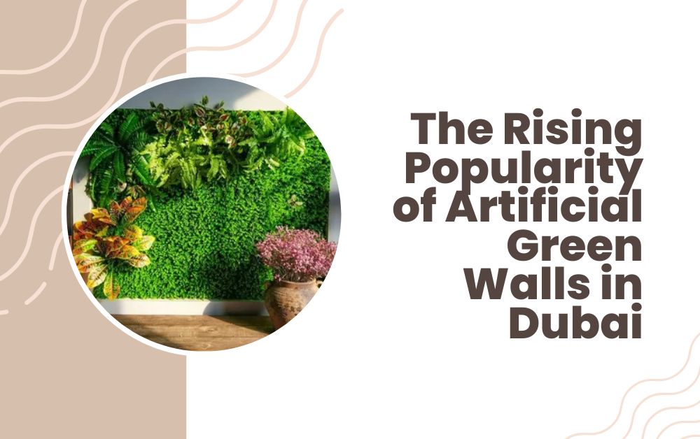 The Rising Popularity of Artificial Green Wall Dubai