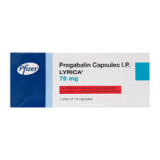 Lyrica 75mg in pills.