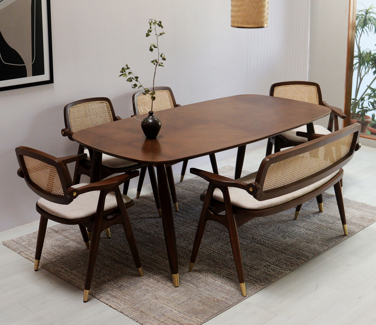 dining table set wooden street