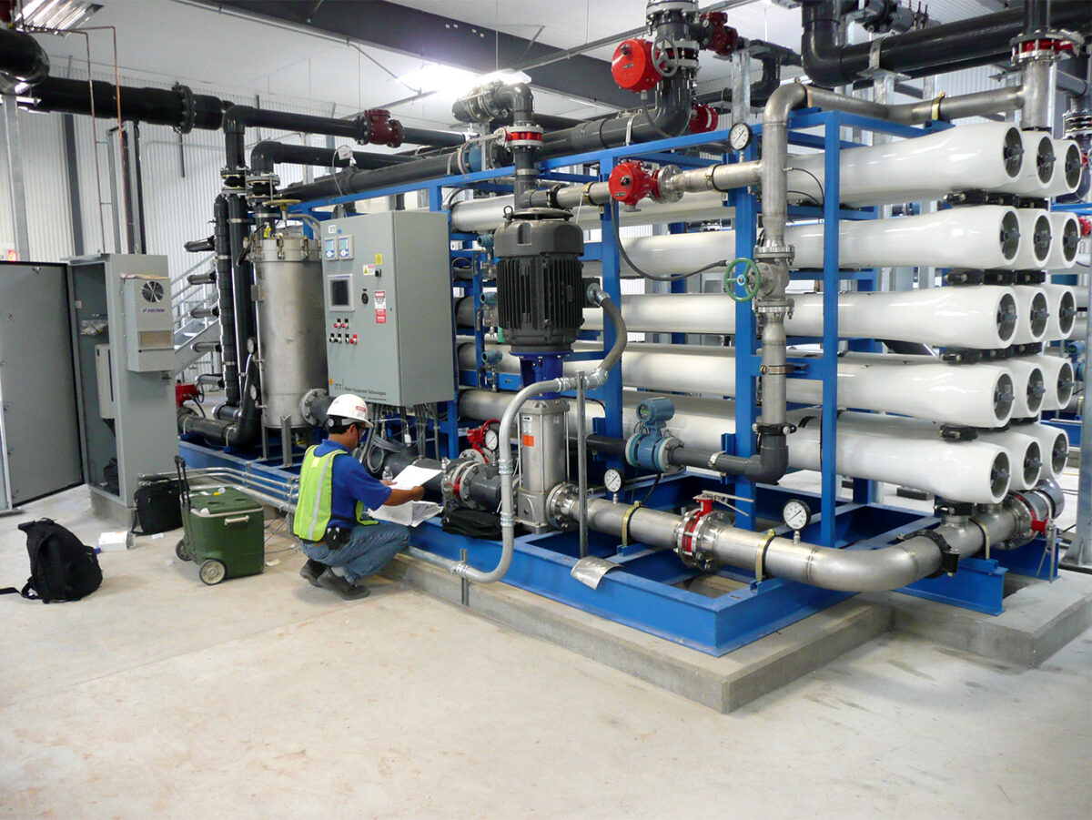 industrial water filtration system