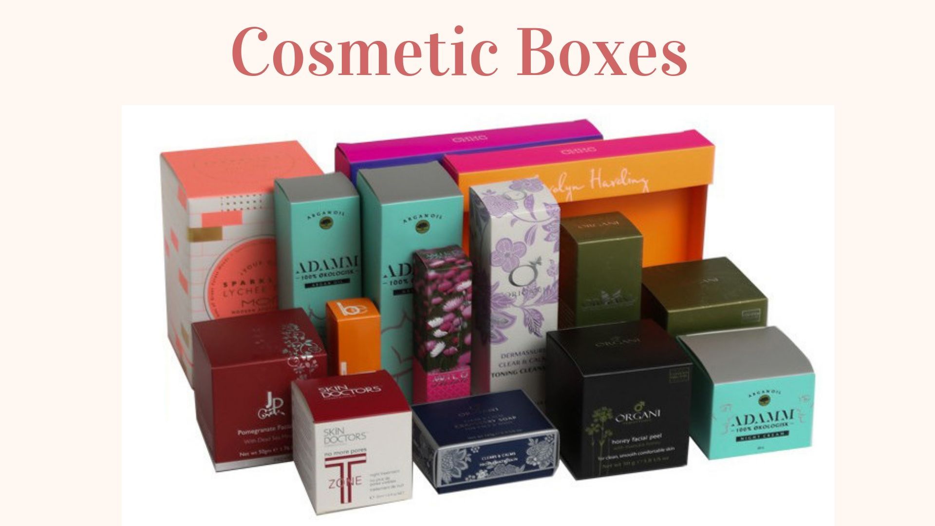 Beautiful Custom Cosmetic Packaging Boxes for Your Brand