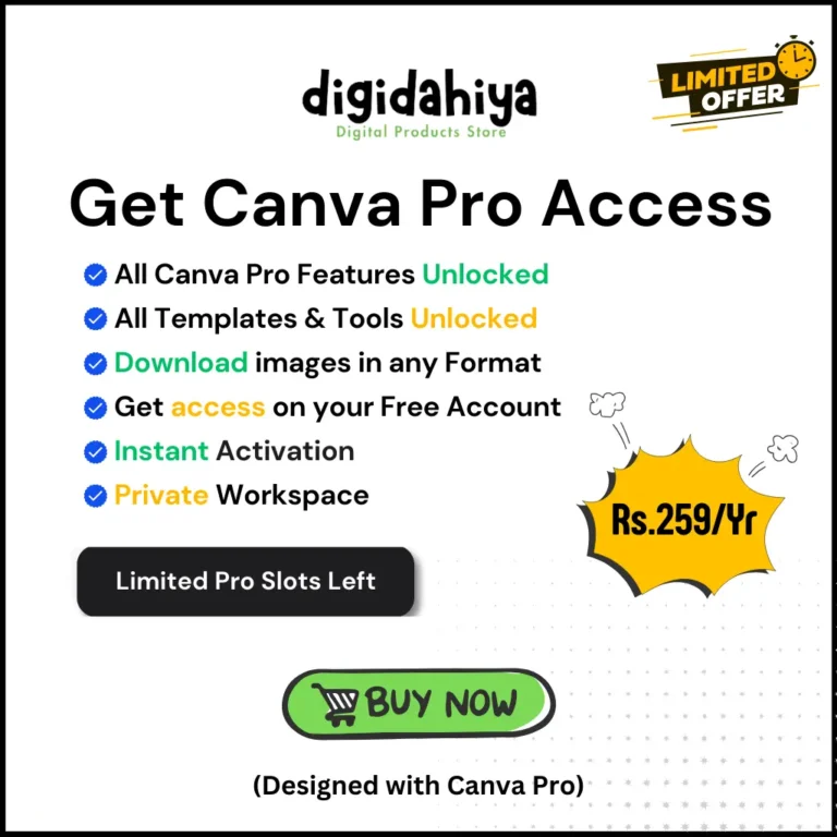 Design Without Limits: The Creative Freedom Offered by Digidahiya’s Canva Pro Subscription