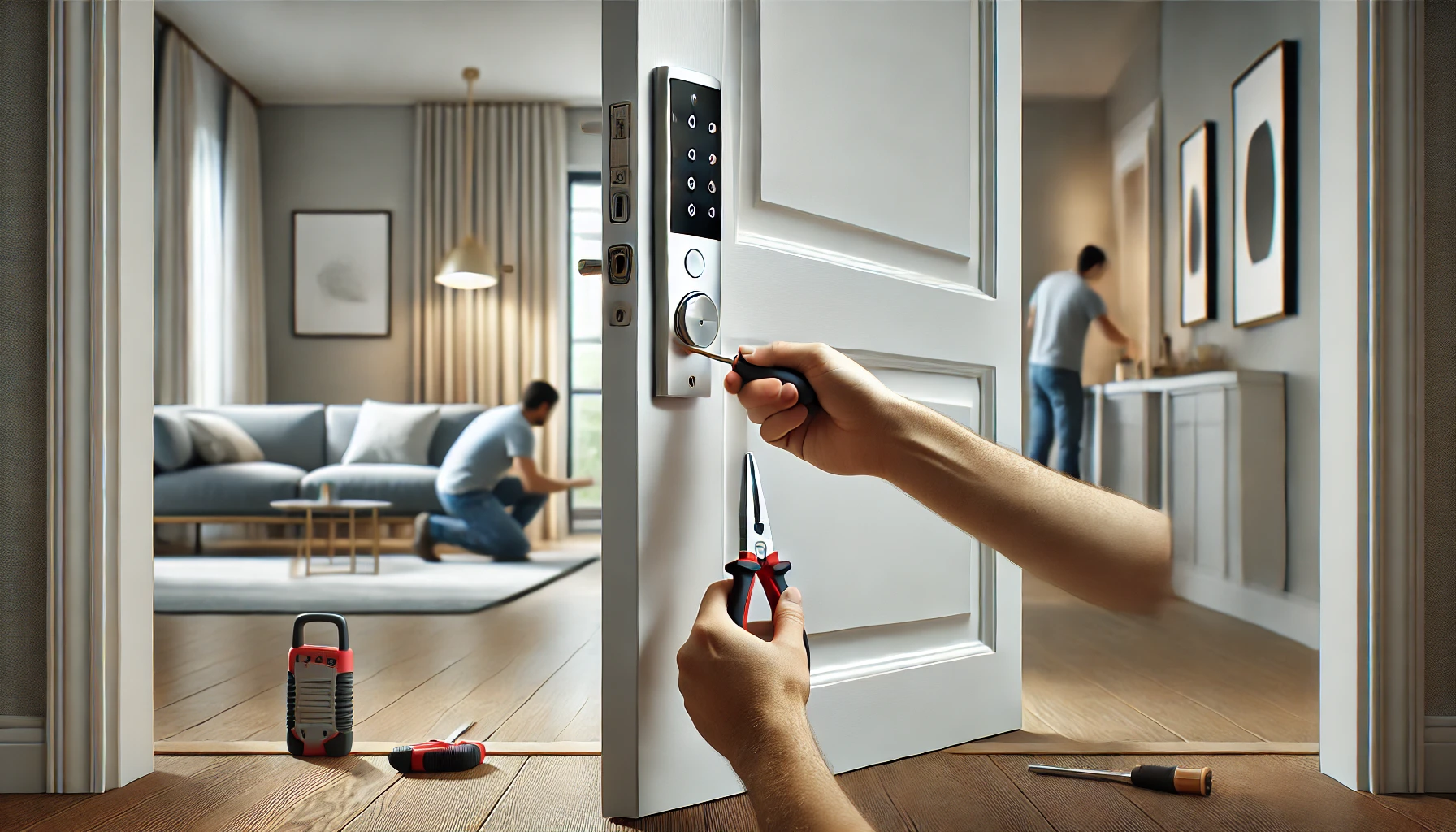 smart door lock