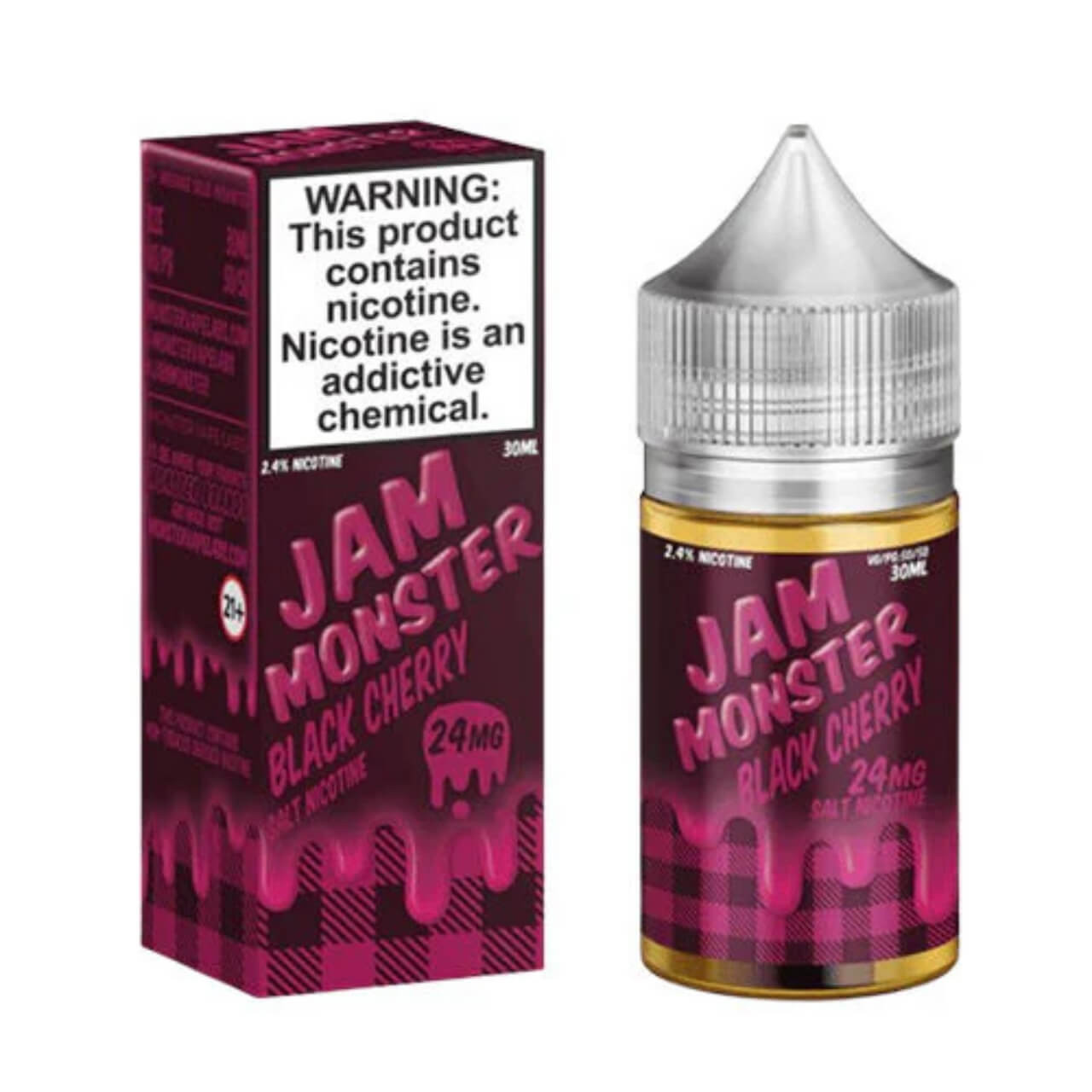 Jam Monster Black Cherry Salt 30ml E-Juice