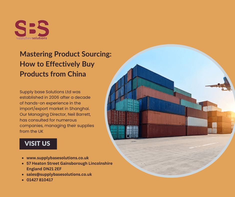 Mastering Product Sourcing: How to Effectively Buy Products from China