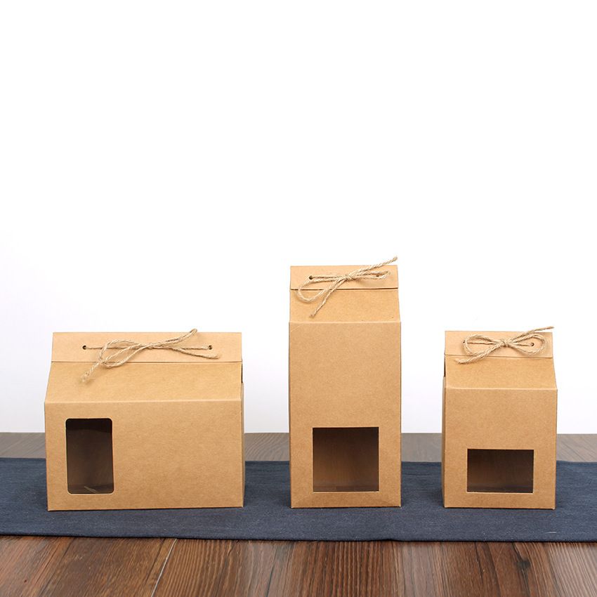 Kraft Window Boxes