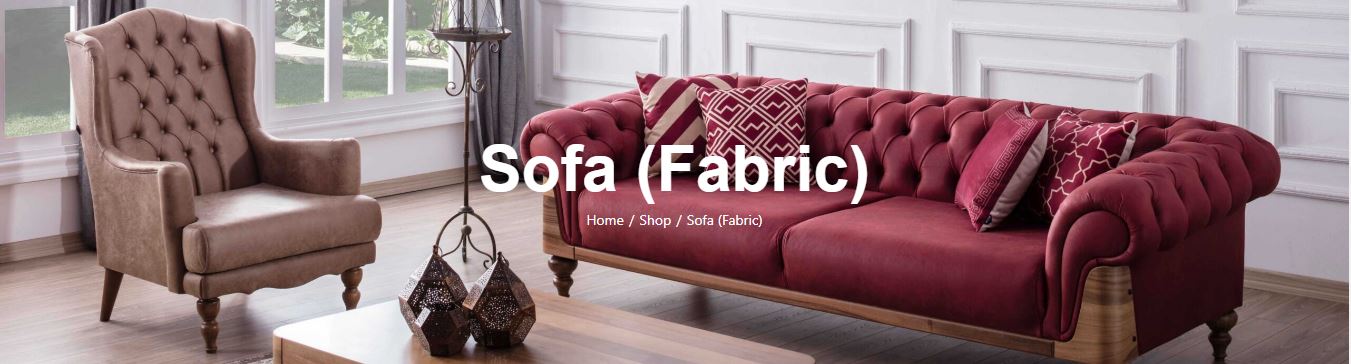 sofa set fabric