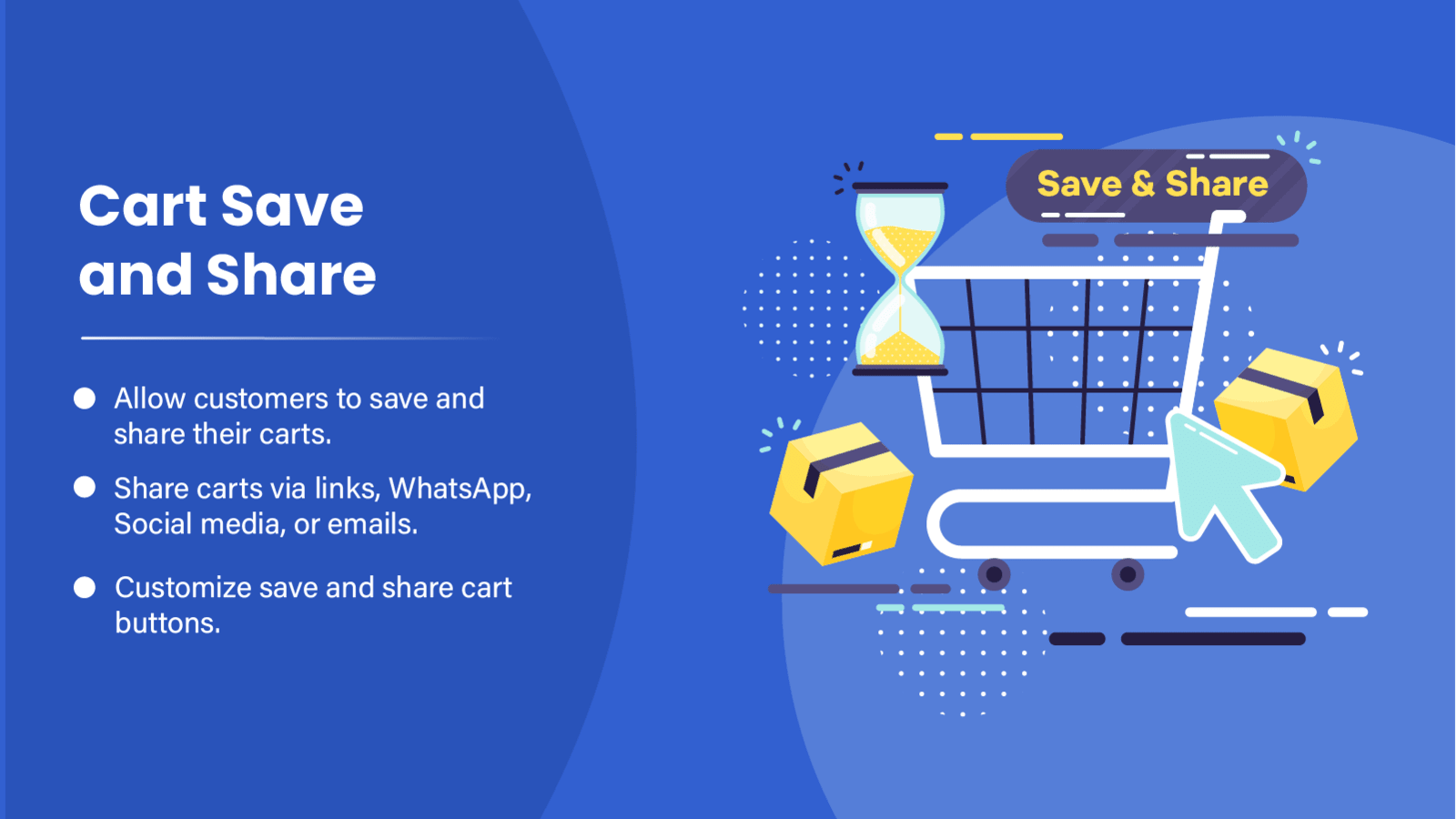 Shopify save cart