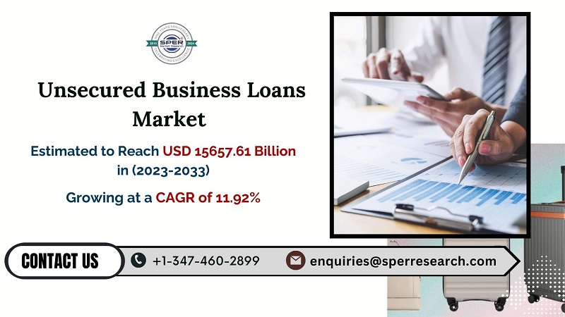 Unsecured Business Loans Market Size 2024, Rising Trends, Revenue, Global Industry Share, Scope, Growth Drivers, Challenges, Future Opportunities and Forecast till 2033: SPER Market Research