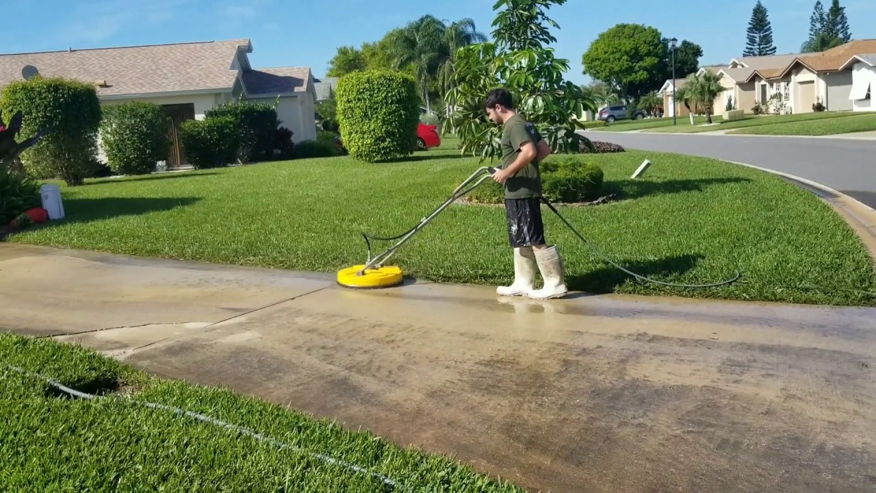 Driveway cleaning experts in Broward County FL