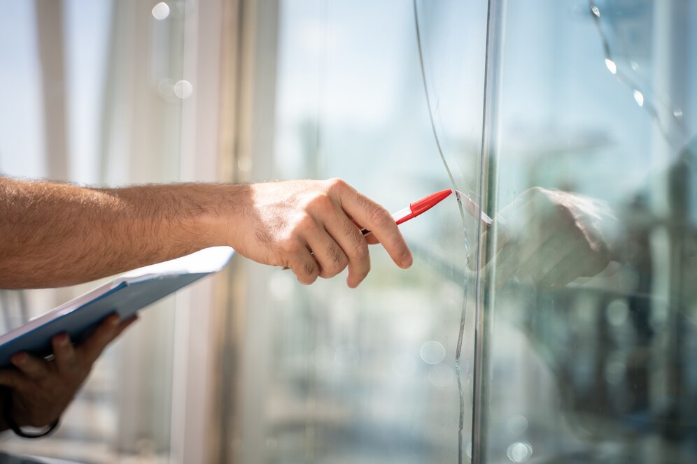 patio door glass