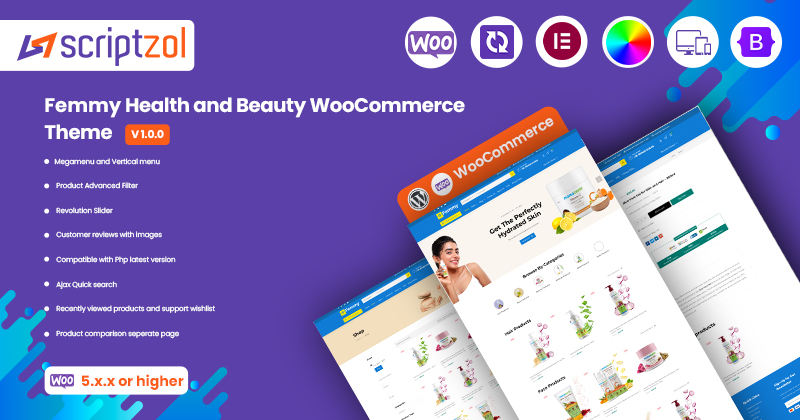 Femmy Health and Beauty WooCommerce Theme