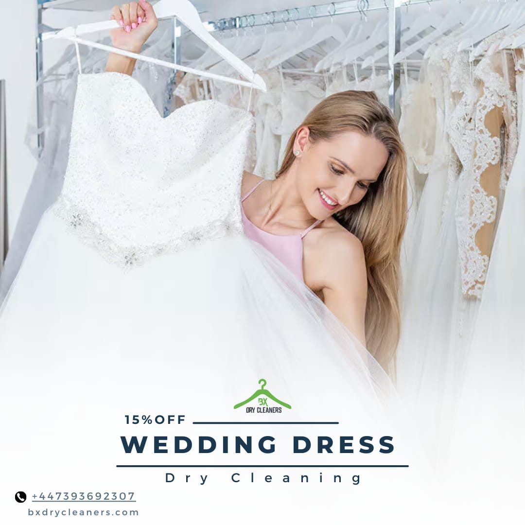 Wedding dress dry cleaning