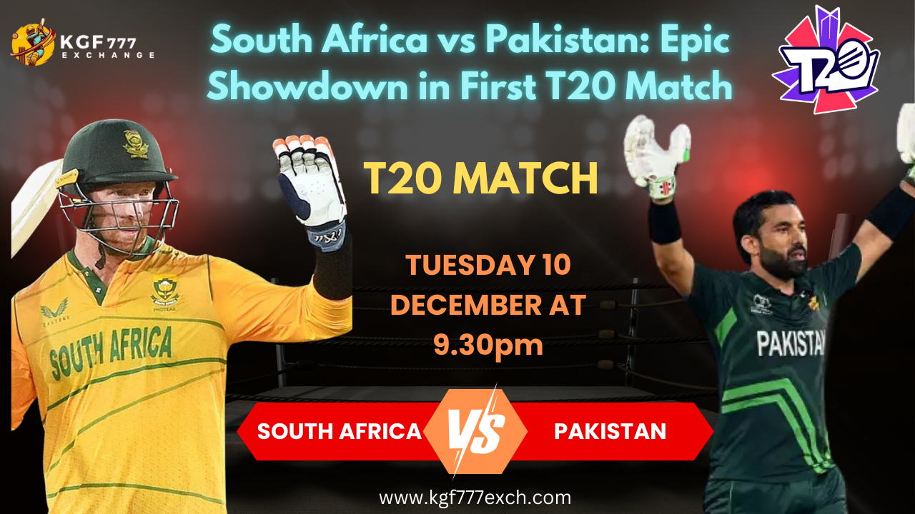 South Africa vs Pakistan: Epic Showdown in First T20 Match