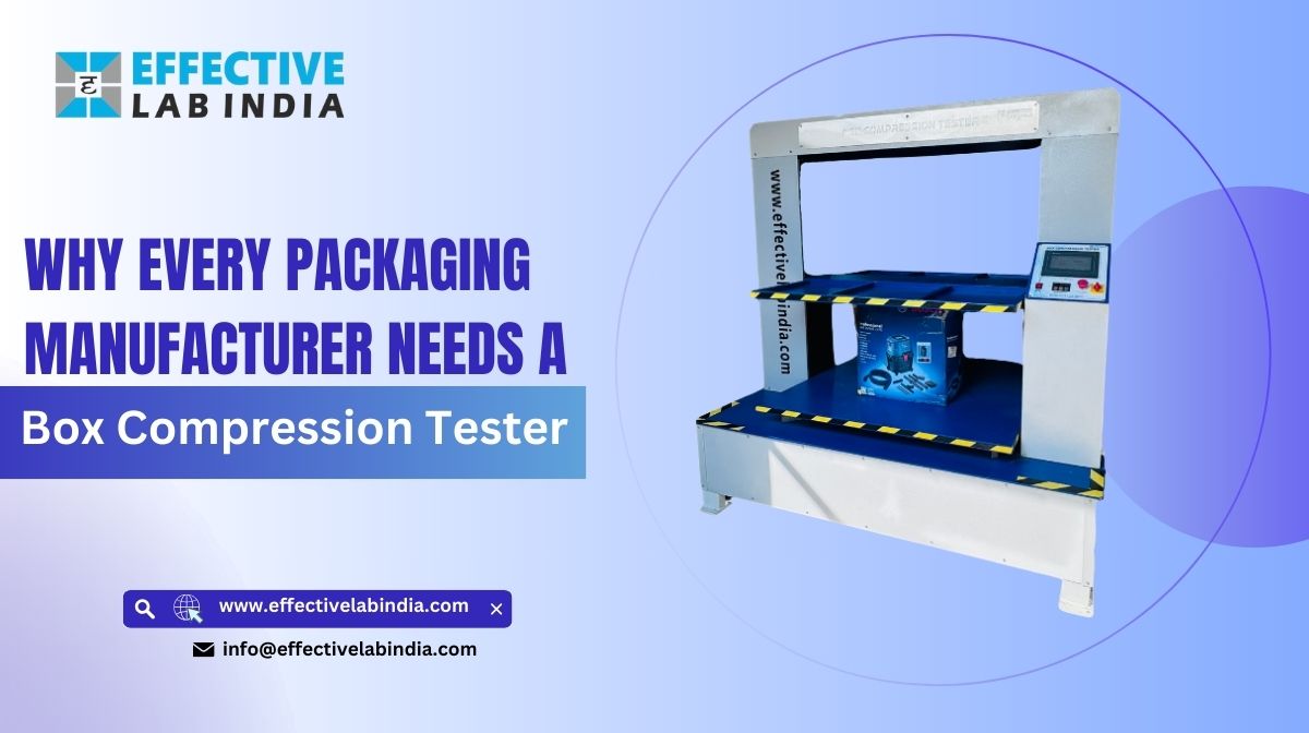 Why Every Packaging Manufacturer Needs a Box Compression Tester?