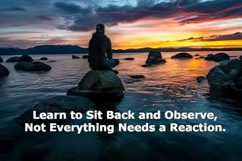 Learn to Sit Back and Observe – A Key to Wisdom and Mindful Living