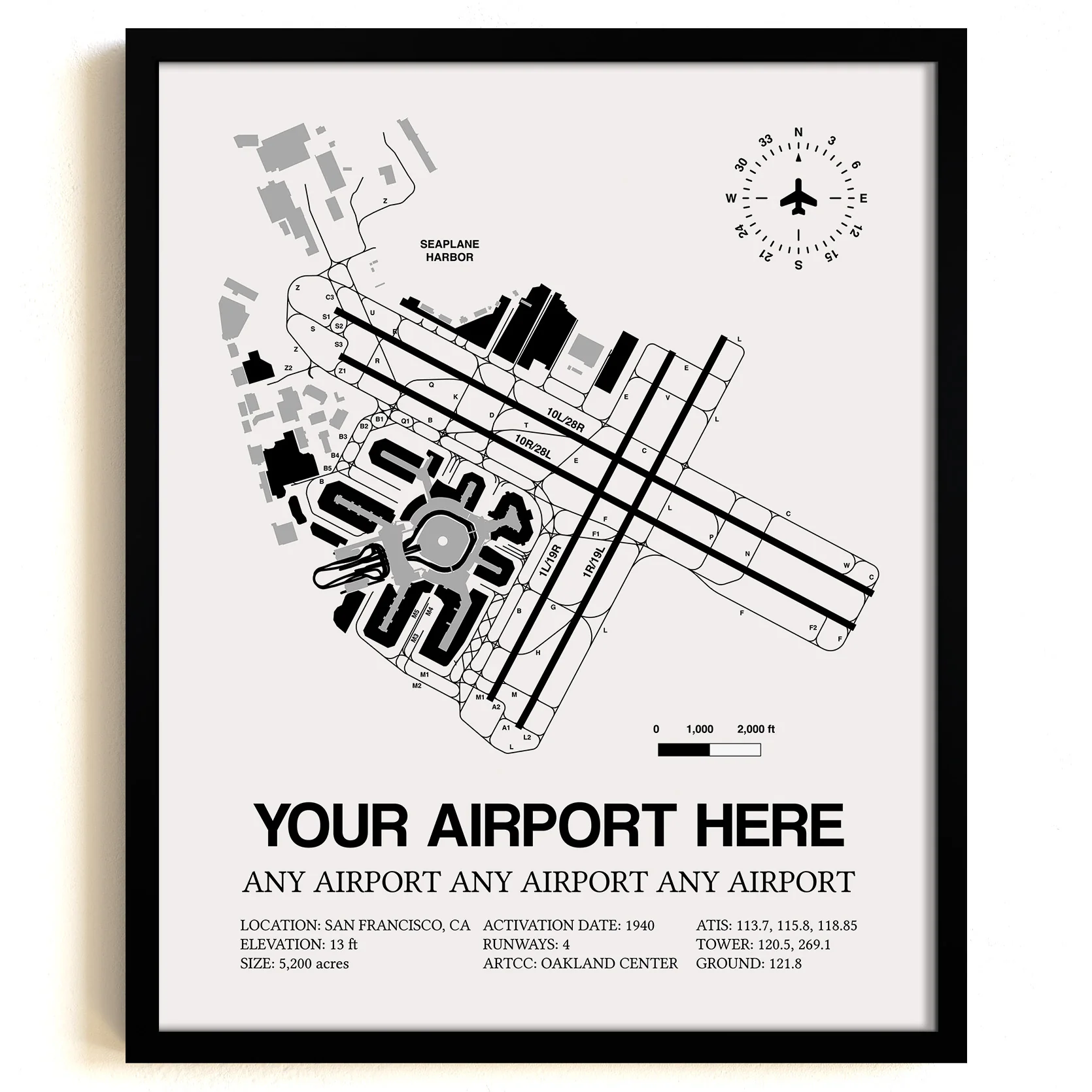 Custom Airport Map