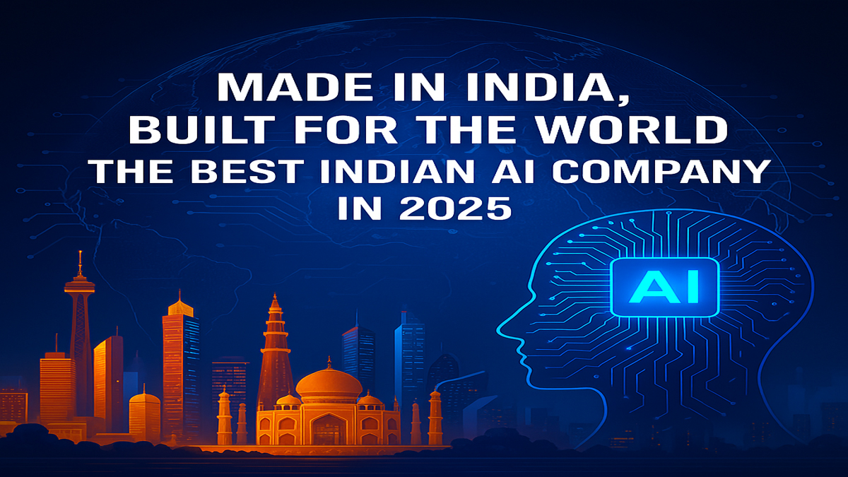 Best Indian AI Company in 2025