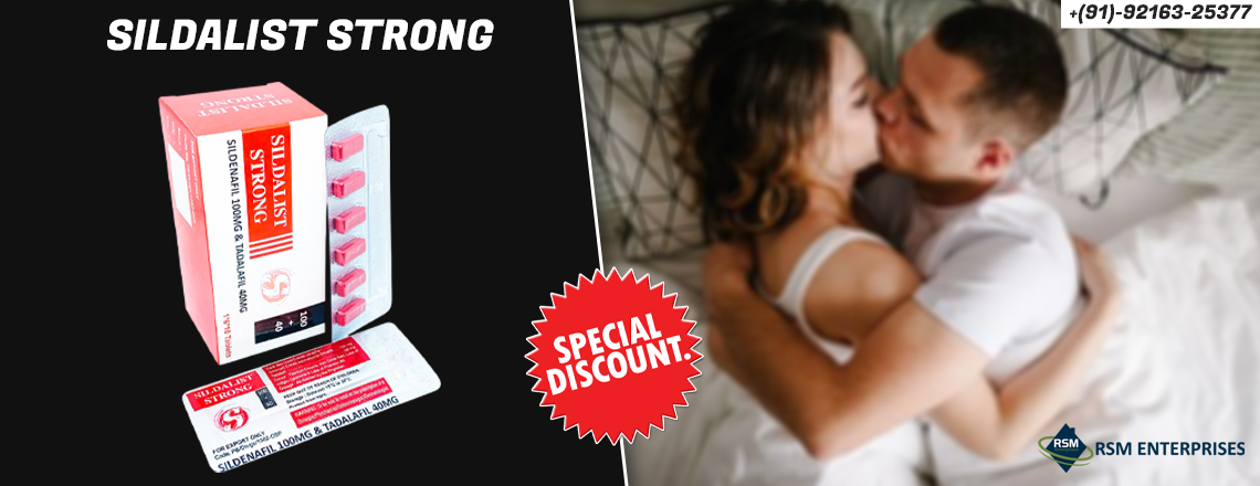 Naturally Boost Your Bedroom Confidence With Sildalist Strong |Payment After Delivery