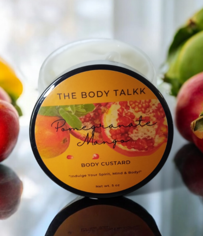Pomegranate Mango Body Custard