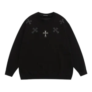 Chrome heart sweater