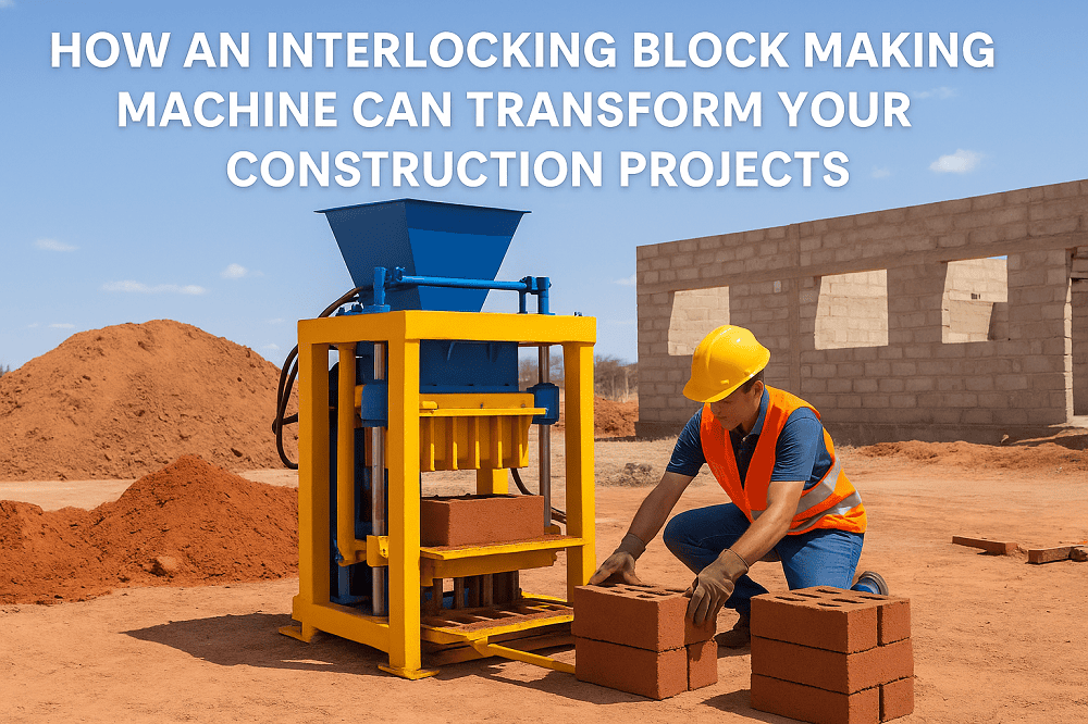 Interlocking Brick Making Machine