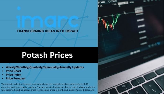 Potash Market Overview – Chart and index showing price movement, latest news, and forecast analysis