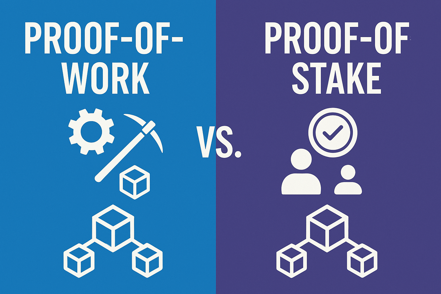 Proof-of-Work vs. Proof-of-Stake