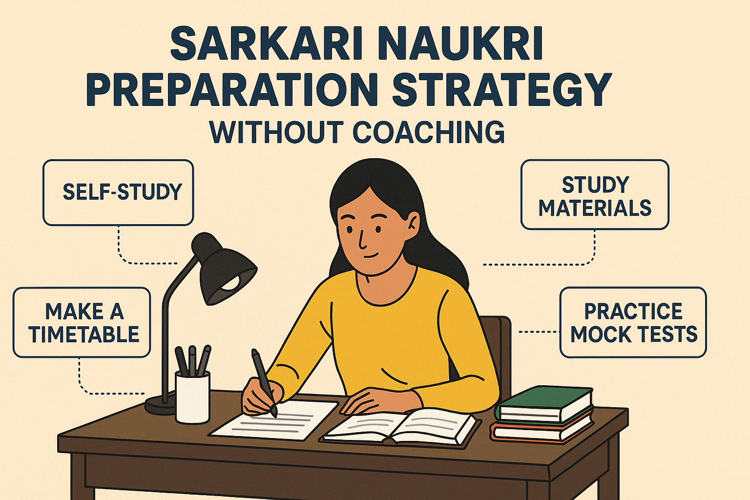 Sarkari Naukri Preparation Strategy Without Coaching
