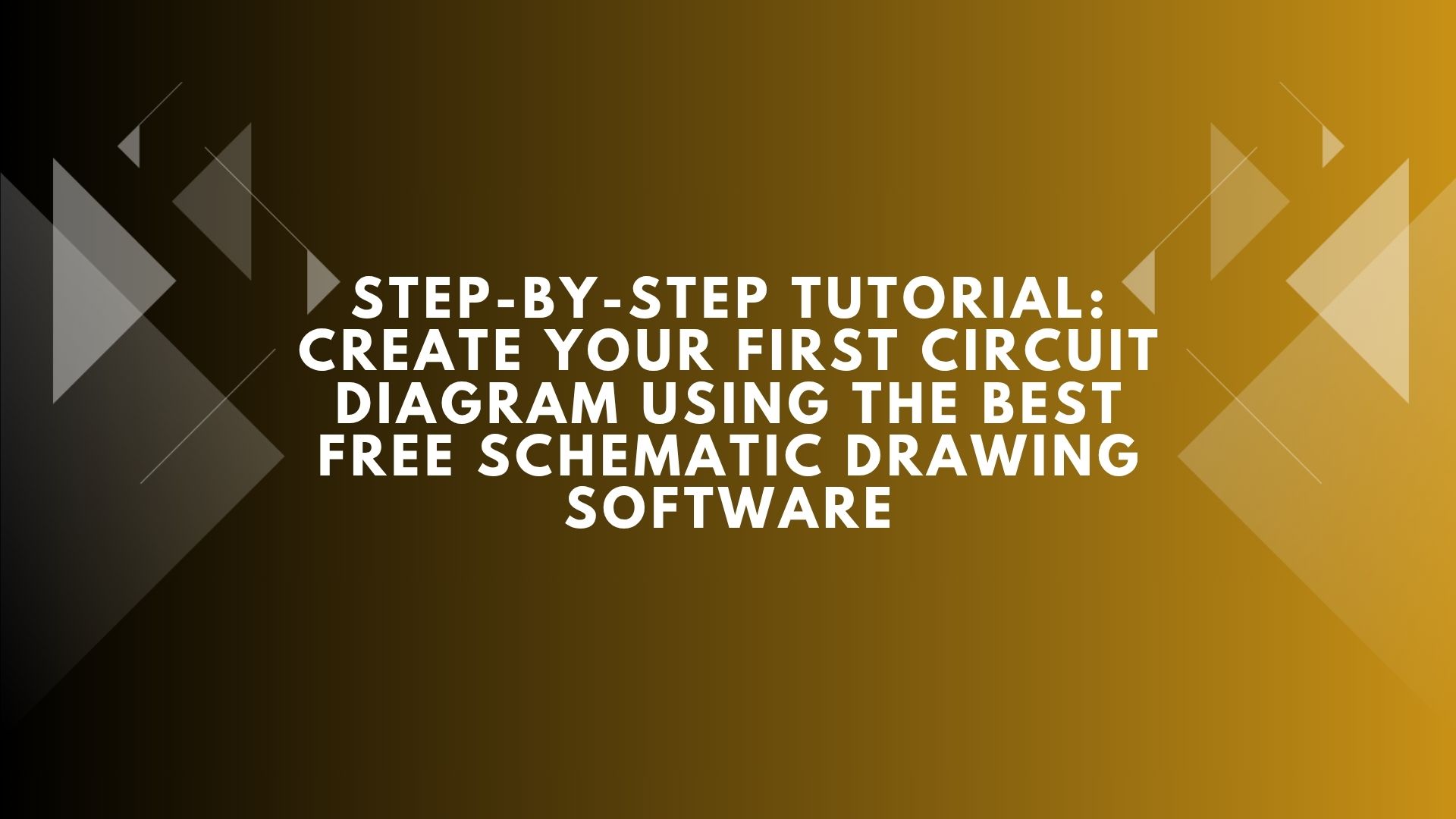best schematic drawing software free