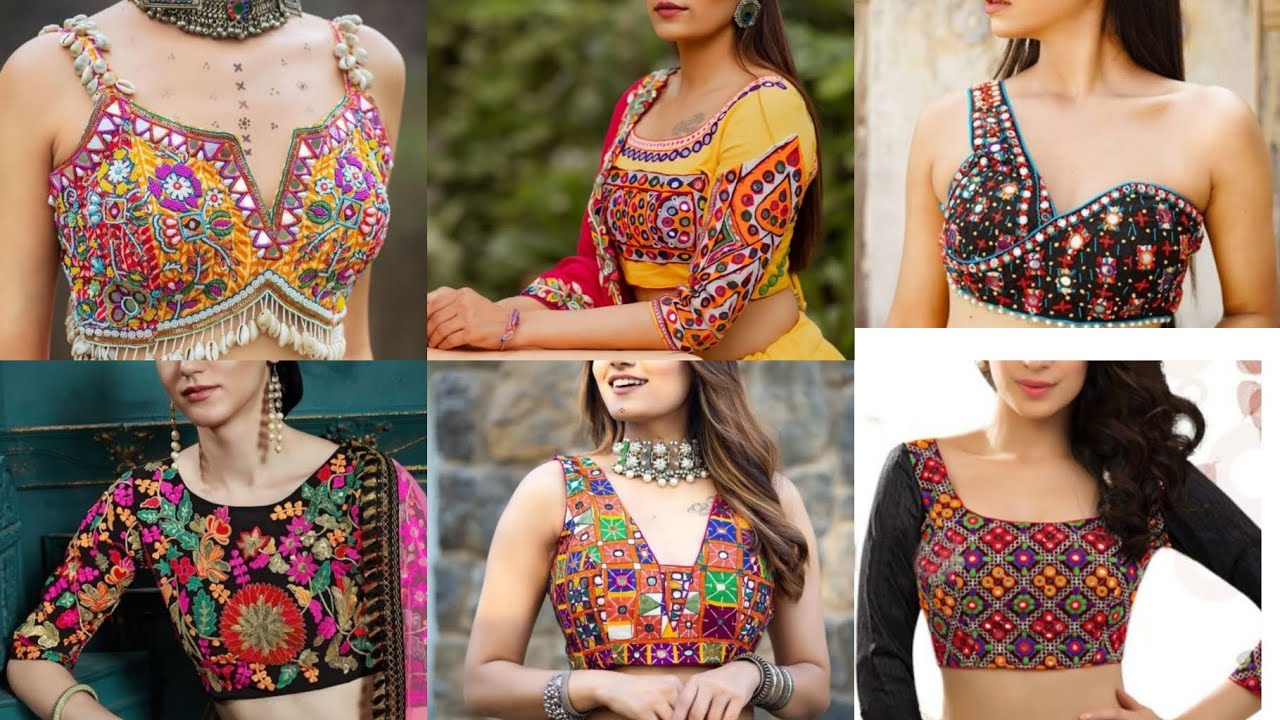 Traditional and Modern Blouse Designs for Navratri