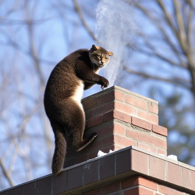 chimney animal removal