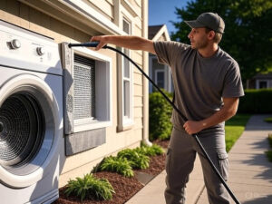 Outside Dryer Vent Cleaning