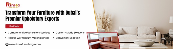 Outdoor Cushion Upholstery in Dubai