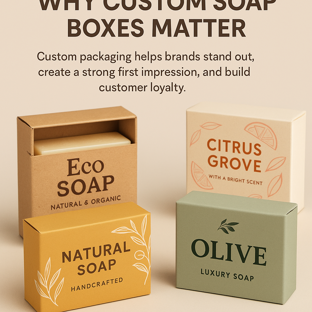 Why Are Custom Soap Boxes More Than Just Packaging?