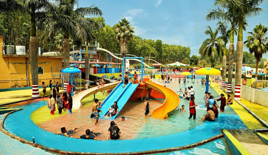 water amusement park in Uttarakhand.