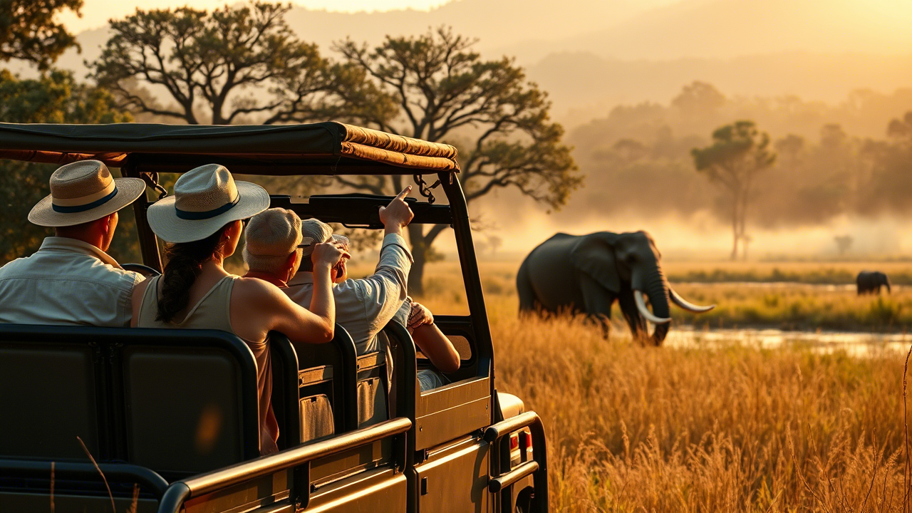 Elephant safari