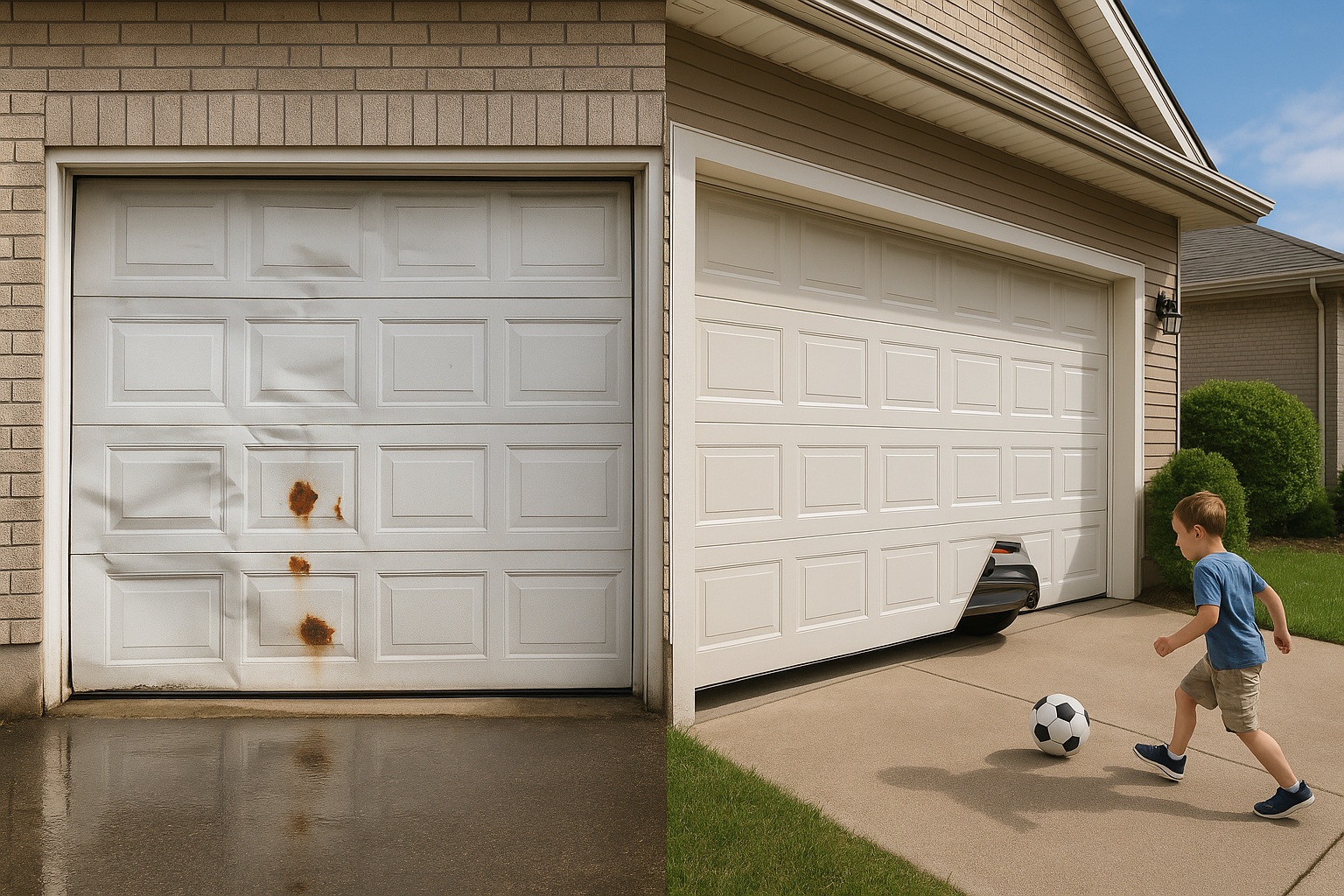 Why Should You Avoid Delaying Garage Door Dents Repair?