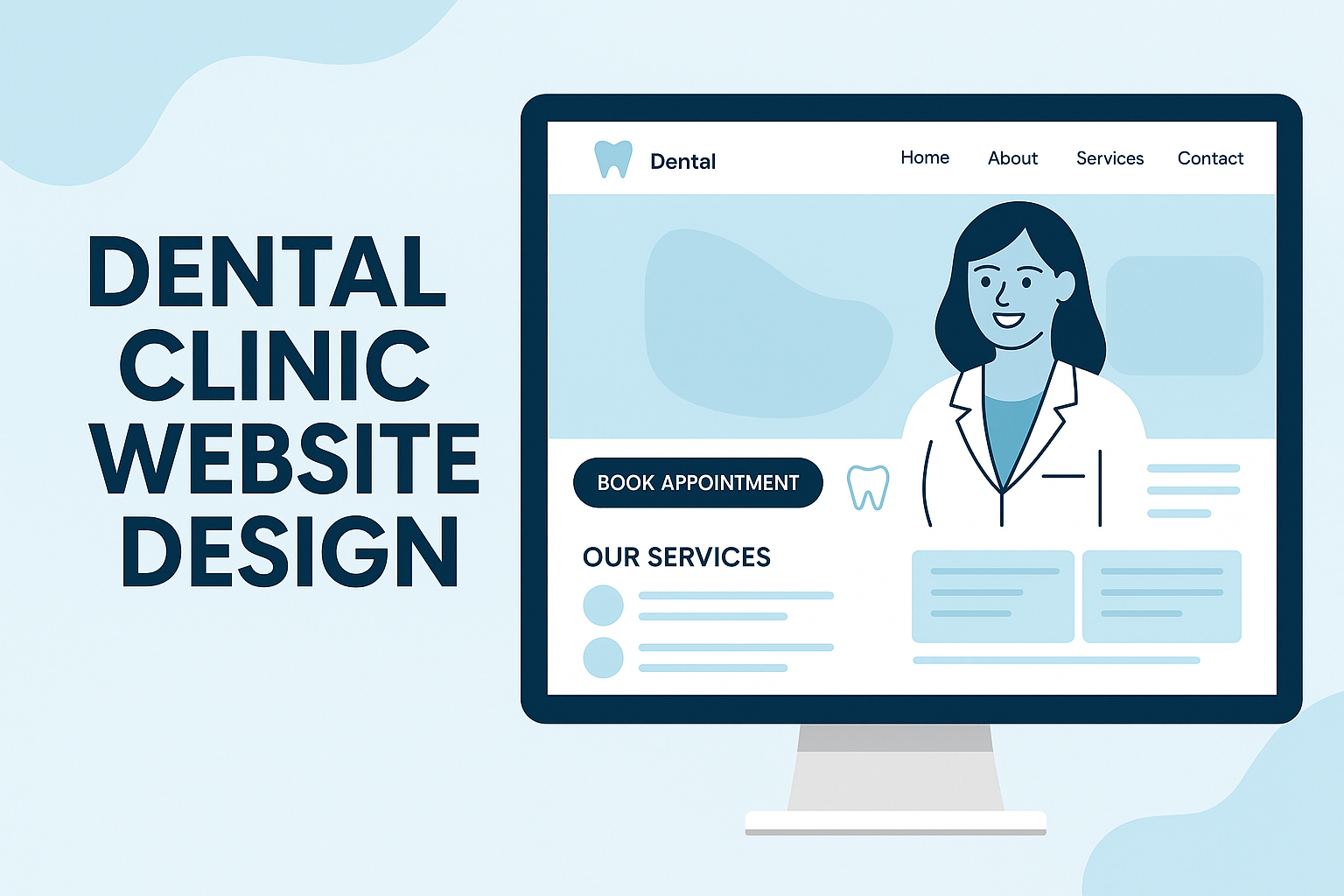 Trends Shaping Dental Clinic Website Design in 2025