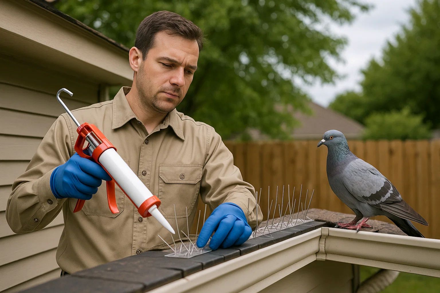 How Can Pets And Bird Removing In Chesapeake Keep Birds Away Safely?