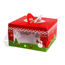 Christmas bakery boxes