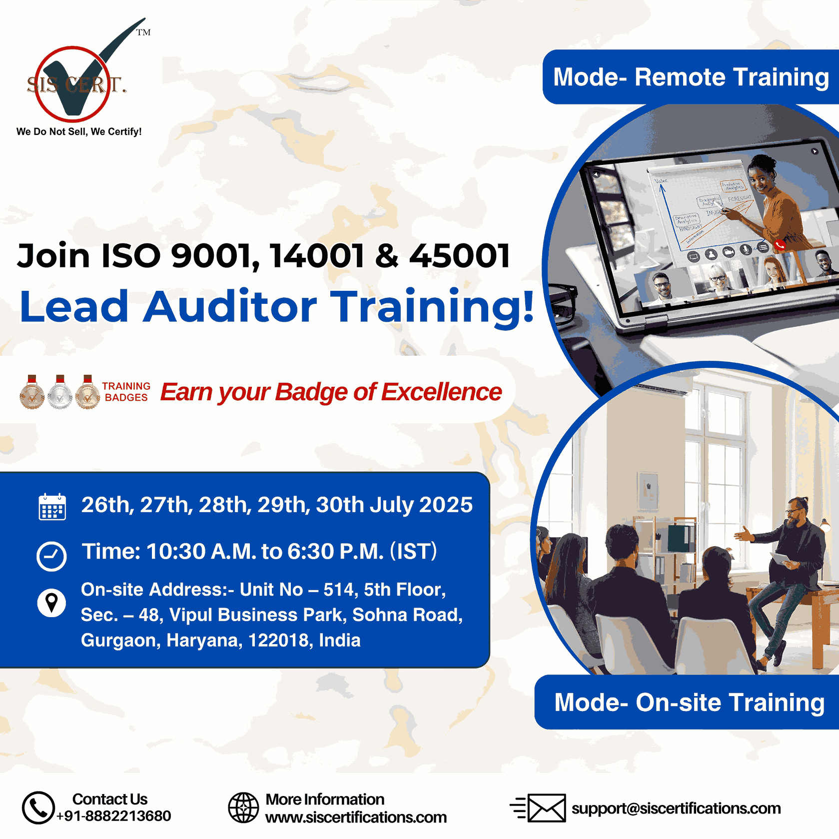 ISO Training