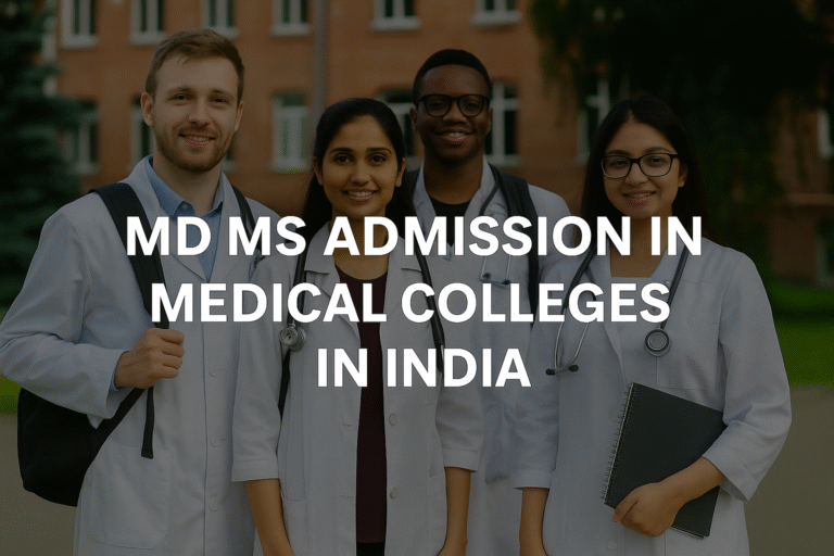 PG Medical Admission in India with Fees Eligibility and Dates