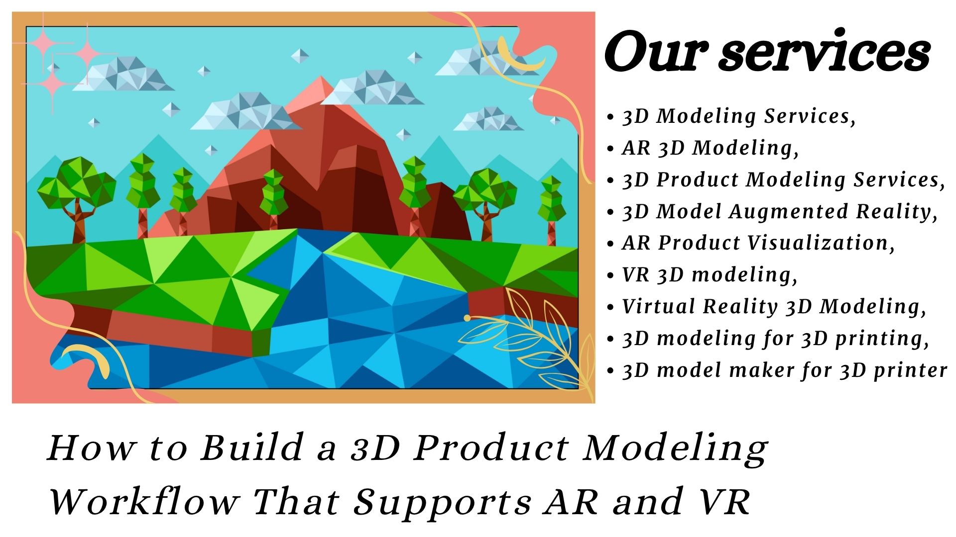 3D Product Modeling Services
