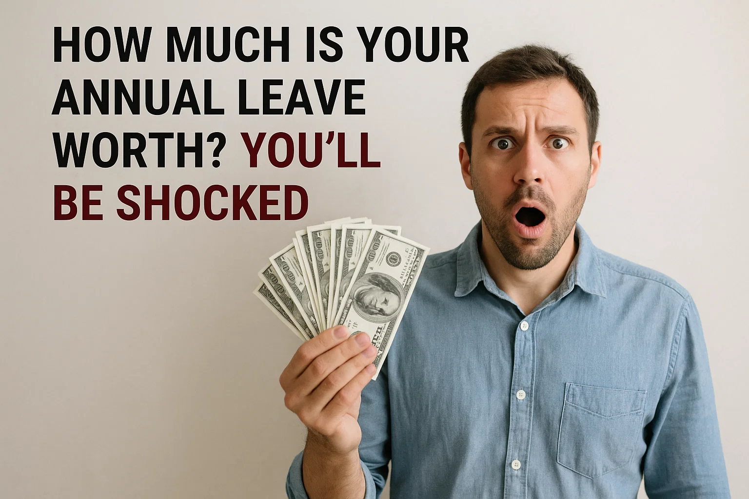 How Much Is Your Annual Leave Worth? You’ll Be Shocked