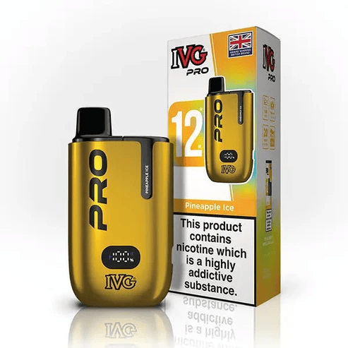 IVG Pro 12 10000 Box of 5 High Puff Vape Kit