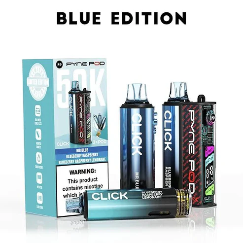 Pyne Pod Click 50000 Box of 5 | High Puff Vape Pods