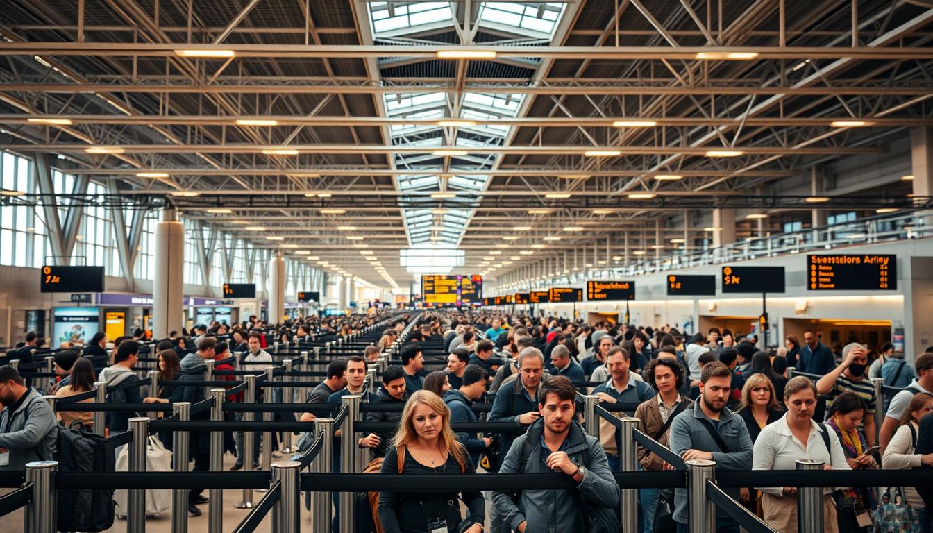 Heavy Duty Q Stand for Airports