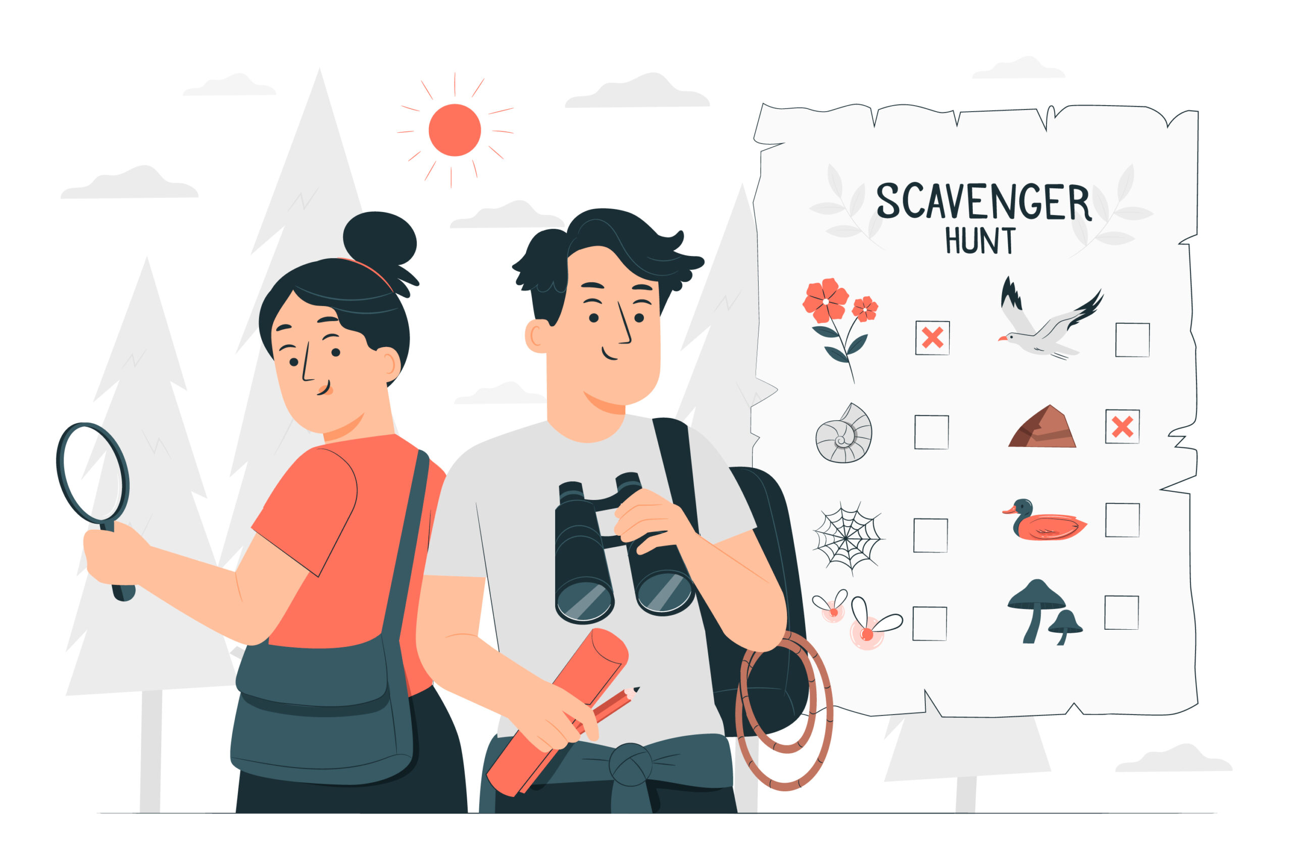 Scavenger Hunt Clues