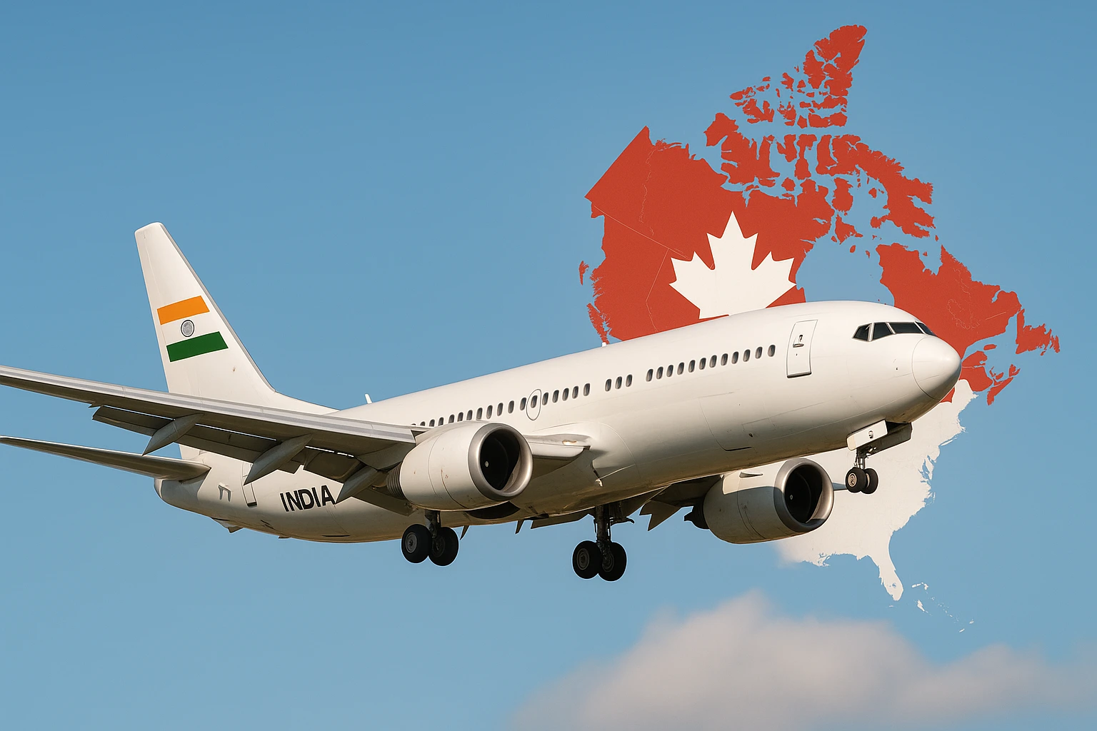 Canada to India Flight Ticket